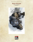 Fighter Subclass: Frost Knight