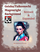 Geisha / Taikomochi Background (Magewright) (Rev & Exp)