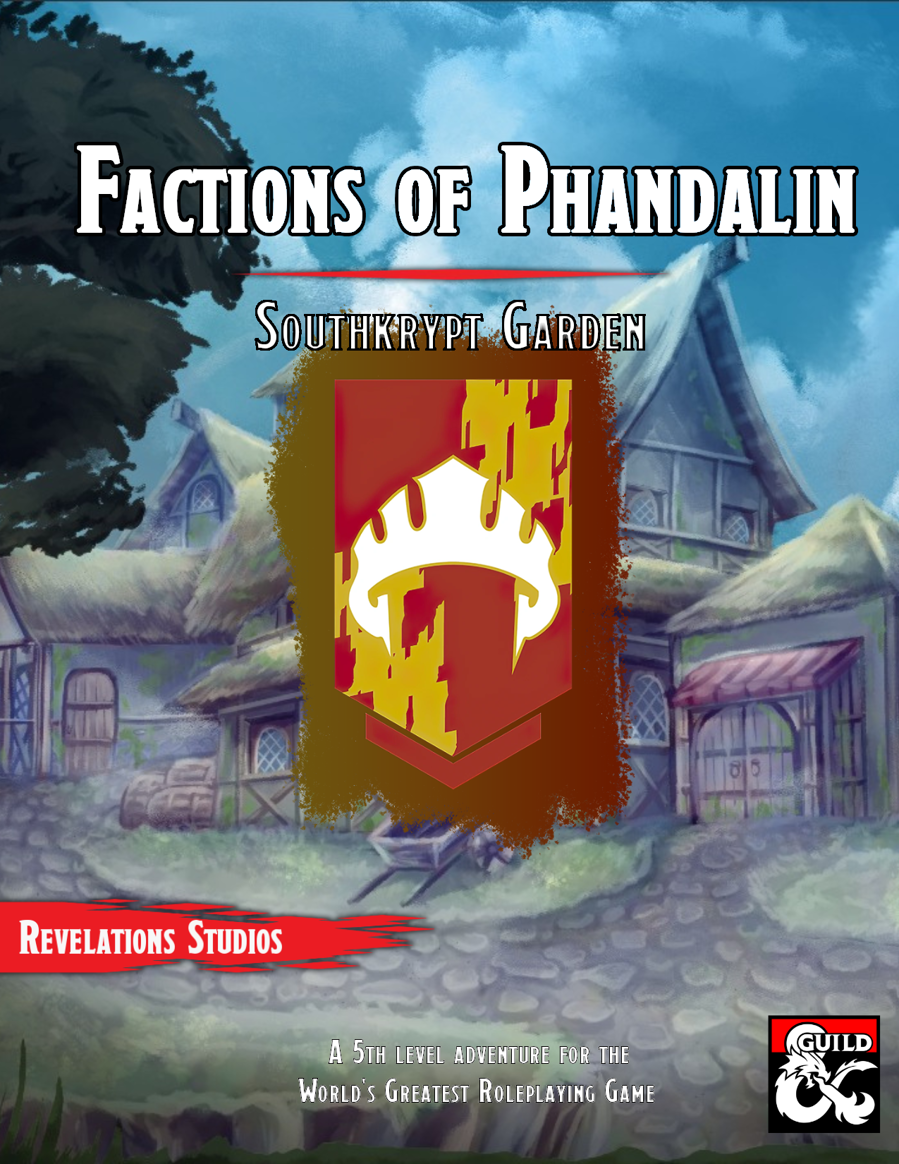 Cover of Factions of Phandalin - Southkrypt Garden