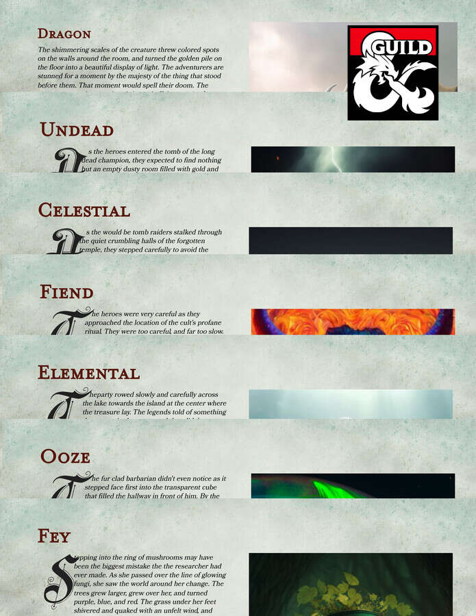 Eight Homebrew Races/Classes for Monster PCs [BUNDLE] - Dungeon Masters ...