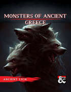 Monsters of Ancient Greece