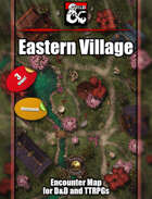 Eastern Village - animated dungeon map pack w/Fantasy Grounds support - TTRPG Map