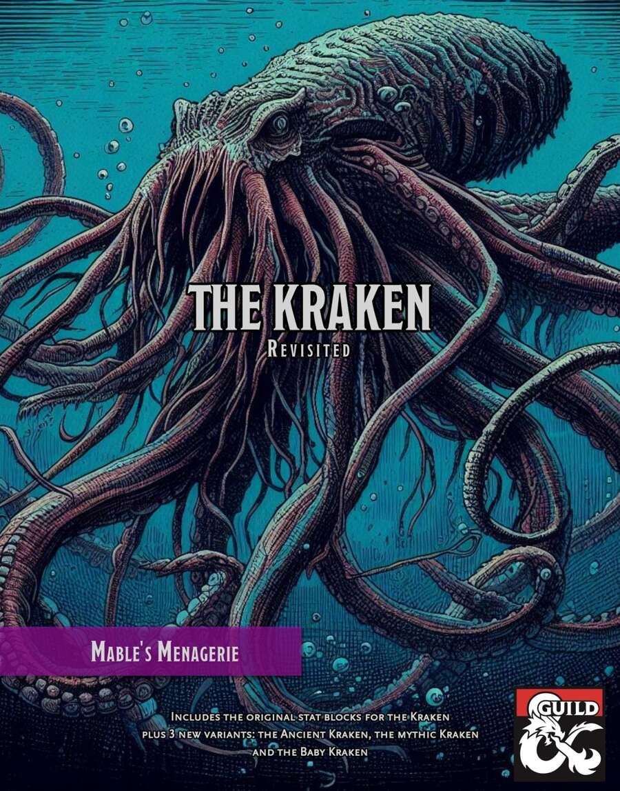 The Kraken (Revisited) - Dungeon Masters Guild | DriveThruRPG