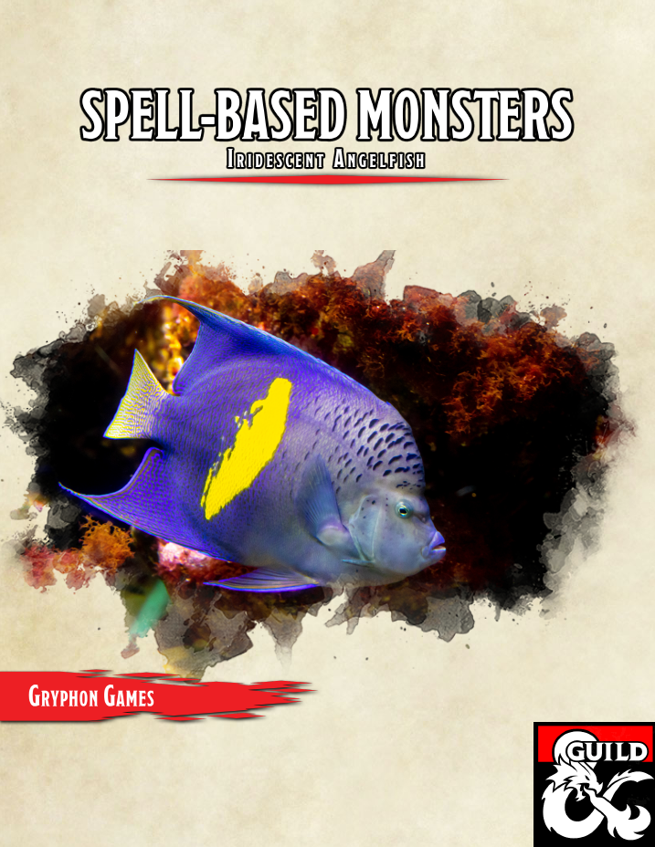 Spell-Based Monster - Iridescent Angelfish - Dungeon Masters Guild ...