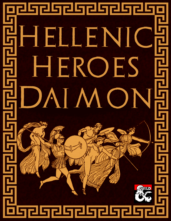 Hellenic Heroes: Daimonic Sorcerer - Dungeon Masters Guild | DriveThruRPG