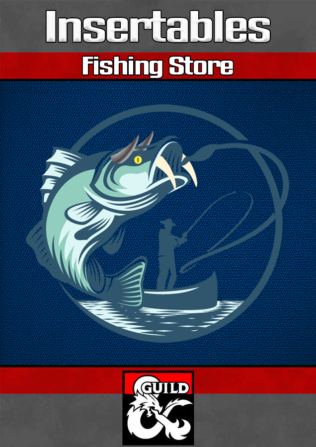 Insertables: Fishing Store - Dungeon Masters Guild | DriveThruRPG