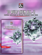 To Rule Them All 2: Magic Ring Pack for 5e