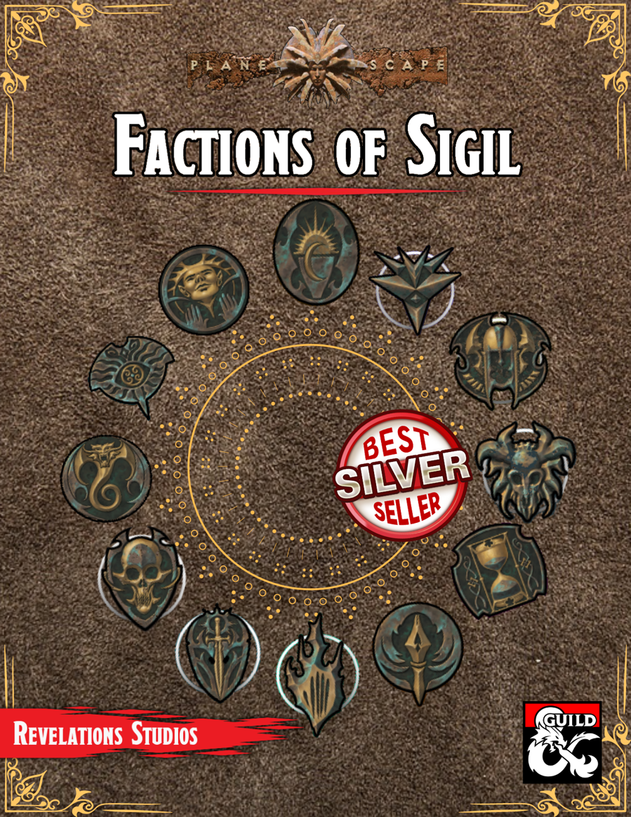 Cover of Factions of Sigil - The Forgotten Temple