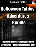 Halloween Adventures Bundle - Spooky Random Tables [BUNDLE]