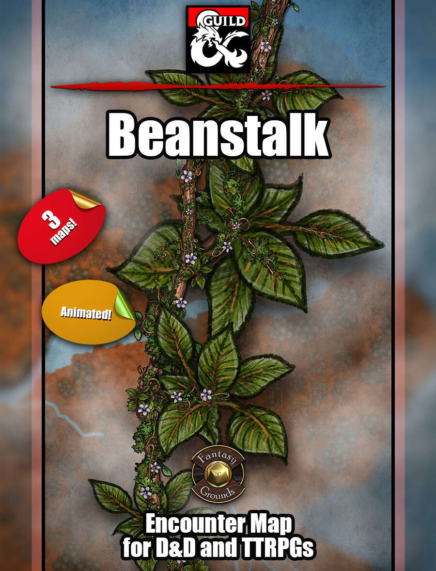 Beanstalk - adventure map pack w/Fantasy Grounds support - TTRPG Map ...