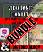 KftGV: Vidorant's Vault Maps (Downloads AND Roll20) [BUNDLE]