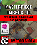 Keys from the Golden Vault: Masterpiece Imbroglio Map Supplement (Roll20)