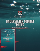 Variant/Add-On Rules for Underwater Combat in 5e