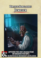 Untold Subclasses - Jeweler (Artificer Specialism)
