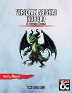 Viridian Abishai Kobold (One Page Monster)