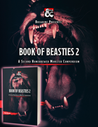 Book of Beasties 2 | Monster Statblock Pack for 5e
