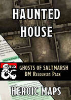 Ghosts of Saltmarsh: Haunted House DM Resources Pack