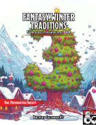 Owlvent Calendar #3 Winter Traditions