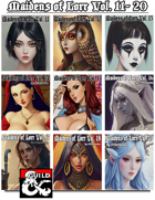 Maidens of Lorr Bundle Vol. 11-20 - 30 premade NPCs to use in your campaign!