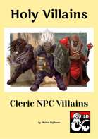 Holy Villains - Cleric NPC Villains