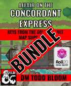 KftGV: Concordant Express Maps (Downloads AND Roll20) [BUNDLE]