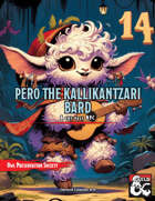 Owlvent Calendar #14 Pero the Kallikantzari Bard