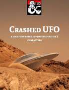 Cover of Crashed UFO