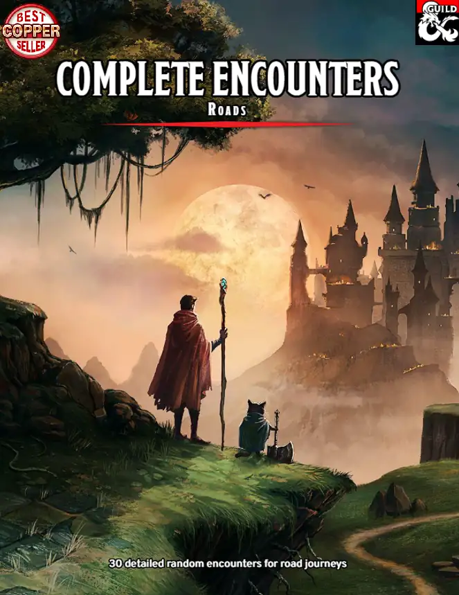 Complete encounters for D&D - Roads - Dungeon Masters Guild 