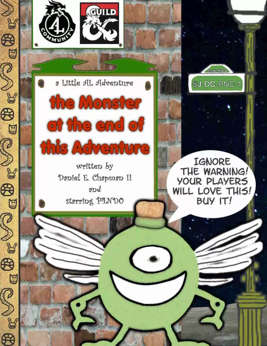 The Monster at the End of This Adventure cover