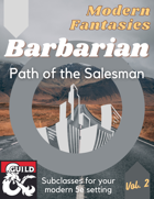 MODERN SUBCLASSES Vol 2: Barbarian
