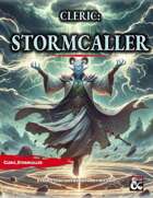 Cleric: Stormcaller