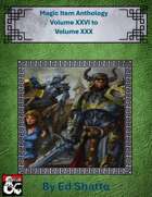 Magic Item Anthology Volume XXVI to XXX [BUNDLE]
