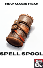 Spell Spool (Wonderous Magical Item)