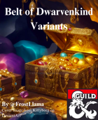 Belt of Dwarvenkind Variants