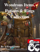 Wondrous Items, Potions & Rings Collection