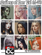 Maidens of Lorr Bundle Vol. 61-70 - 30 premade NPCs to use in your campaign!