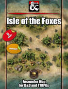 Isle of the Foxes - beautiful animated map pack w/Fantasy Grounds support - TTRPG Map