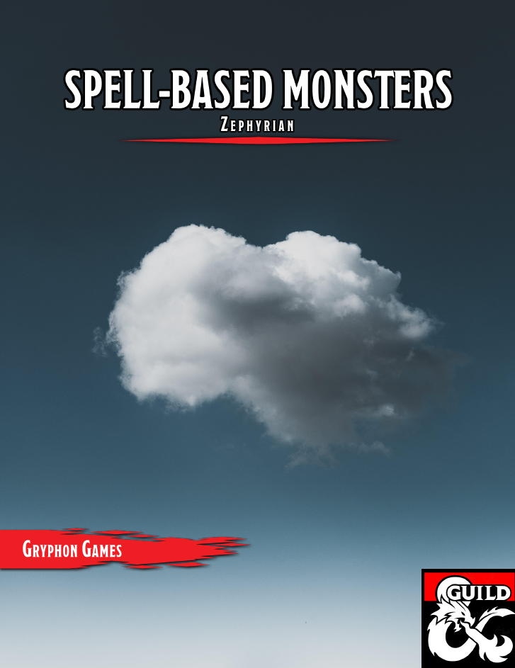 Spell-Based Monster - Zephyrian - Dungeon Masters Guild | DriveThruRPG