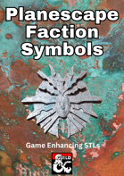 Planescape Faction Symbols - STLs