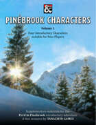 Pinebrook Characters Volume 1