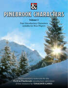 Pinebrook Characters Volume 2