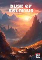 Dusk of Solarius
