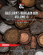 Baelorn's Bargain Bin Volume 2