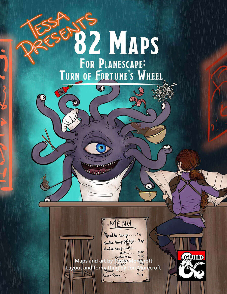 Tessa Presents 82 Maps for Planescape Turn of Fortune
