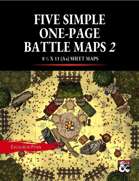Five Simple One-Page Battle Maps 2