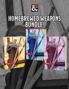 89 Homebrew Weapons Bundle!  [BUNDLE]