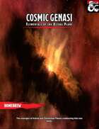 Cosmic Genasi: Elementals of the Astral Plane