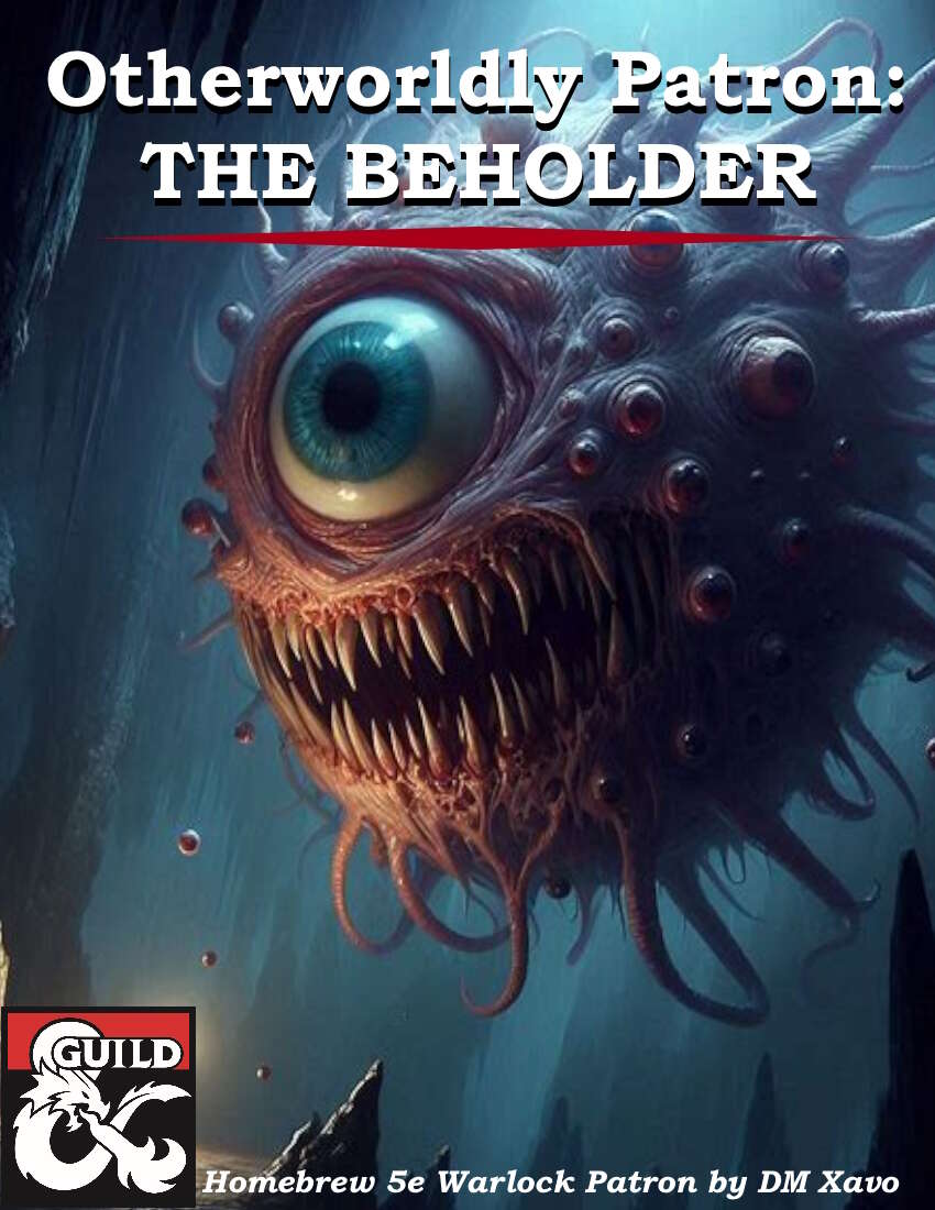 Otherworldly Patron - The Beholder - Dungeon Masters Guild | DriveThruRPG