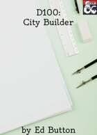 D100: City Builder - Dungeon Masters Guild | Dungeon Masters Guild
