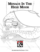 Menace In The High Moor
